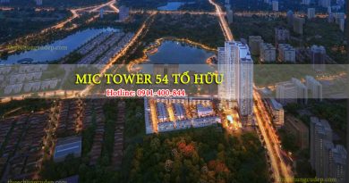 Mặt bằng căn hộ chung cư Mipec Tower 54 Tố Hữu Mặt bằng căn hộ chung cư Mipec Tower 54 Tố Hữu